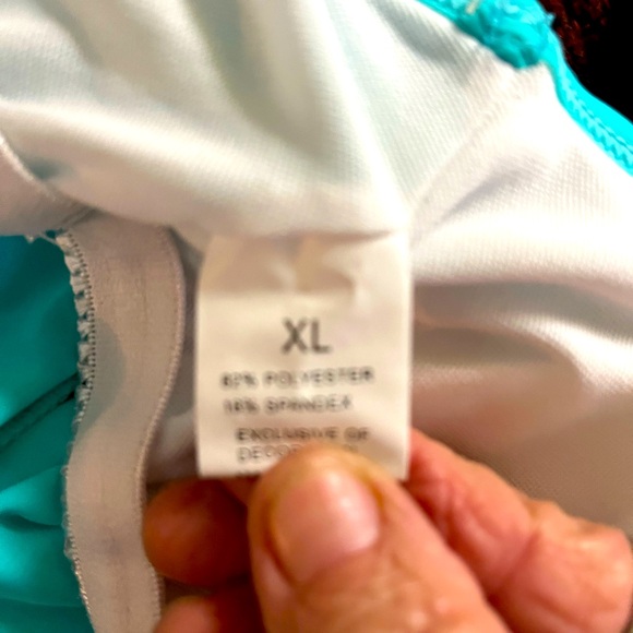 Ladies source unknown on the brand, size xl, pool blue, bottoms with boy legs - Picture 4 of 4